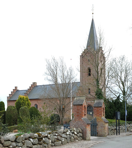 Over Hadsten kirke