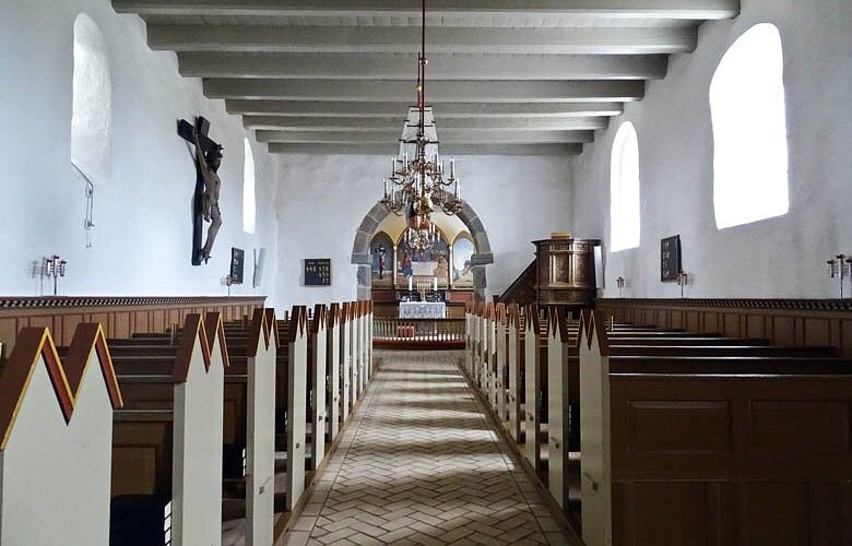 Østerild Kirke 1 Østerild Kirke - Smuk Kirke i Nordjylland, Danmark