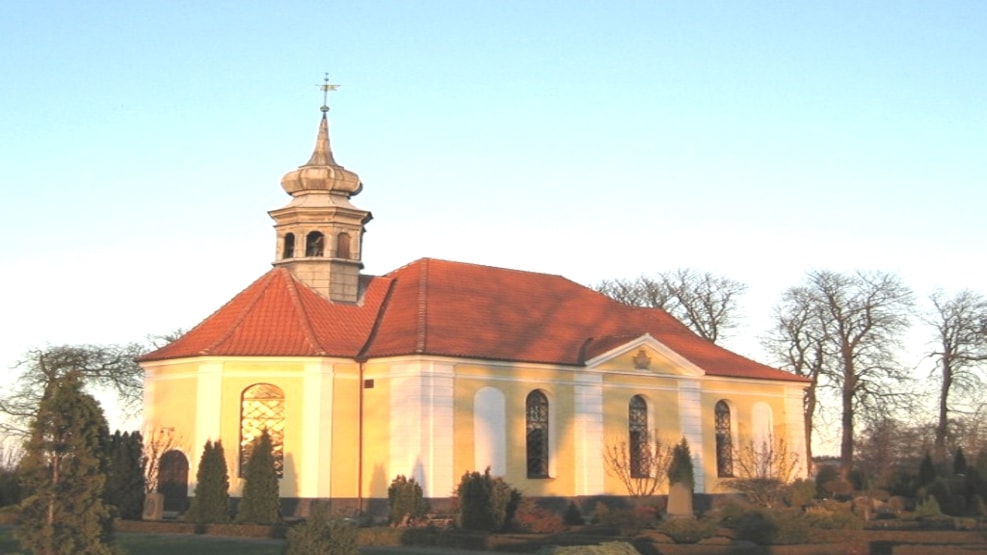 Damsholte Kirke 1 Damsholte Kirke - Smuk Kirke på Lolland, Danmark