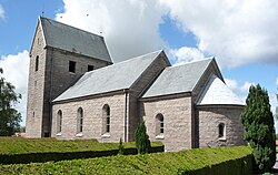 Rø Kirke 1 Rø Kirke – Smuk gammel kirke på Møn med slående arkitektur og historie
