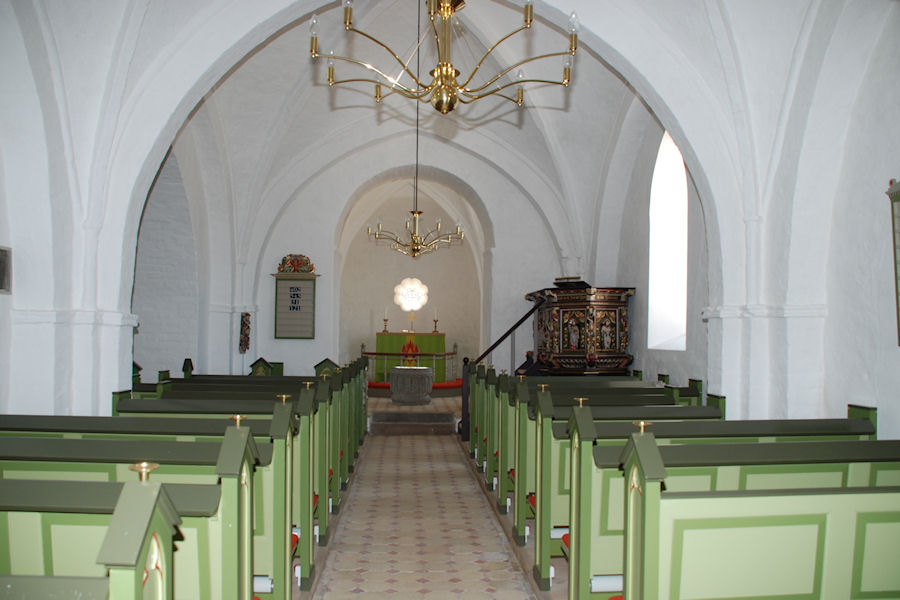 Lundforlund Kirke 1 Lundforlund Kirke - Smuk Kirke i Sydsjælland, Danmark