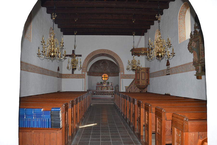 Tveje Merløse Kirke 1 Tveje Merløse Kirke - Smuk Kirke i Sjælland, Danmark